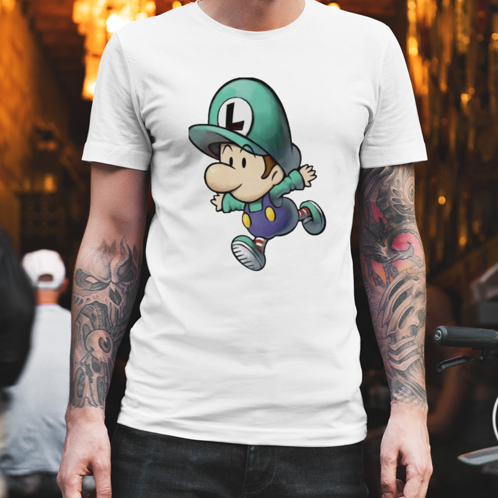 Baby Luigi running shirt