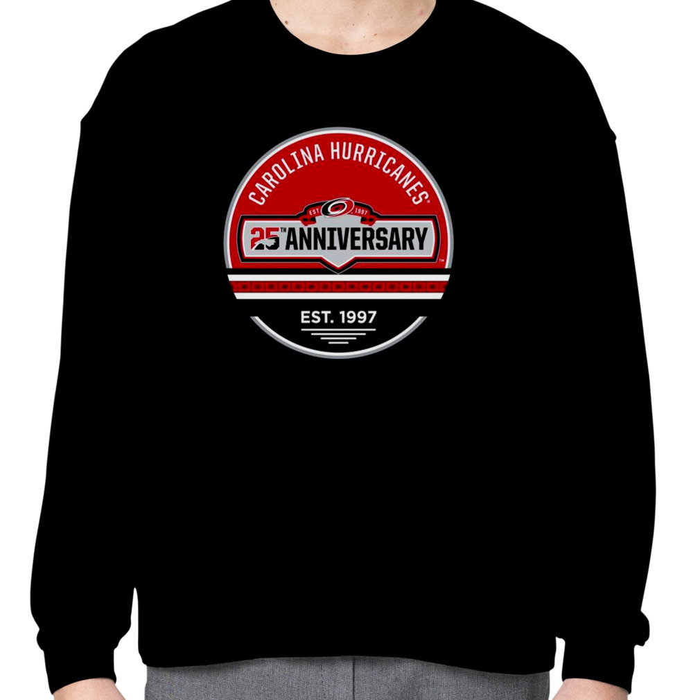 Carolina Hurricanes 25th Anniversary Est 1997 Shirt - Freedomdesign