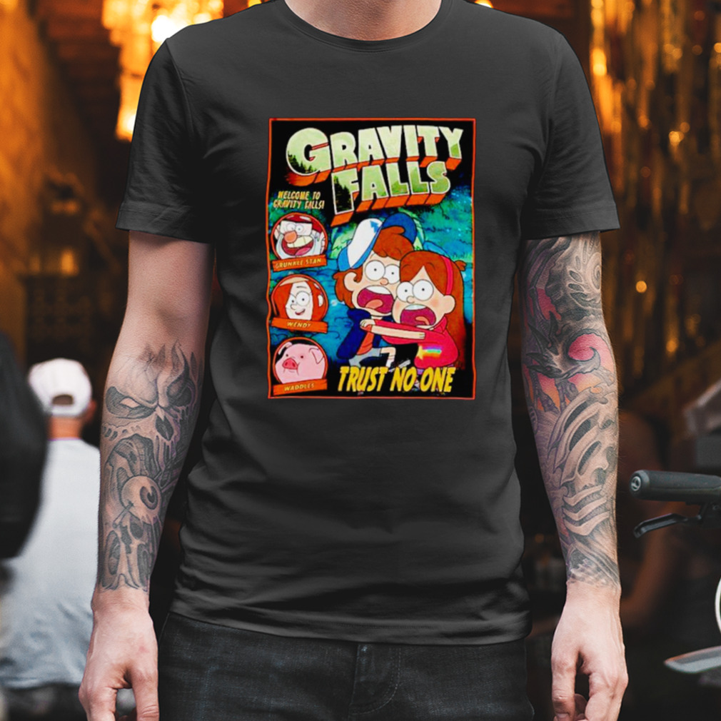 Gravity falls trust no one shirt
