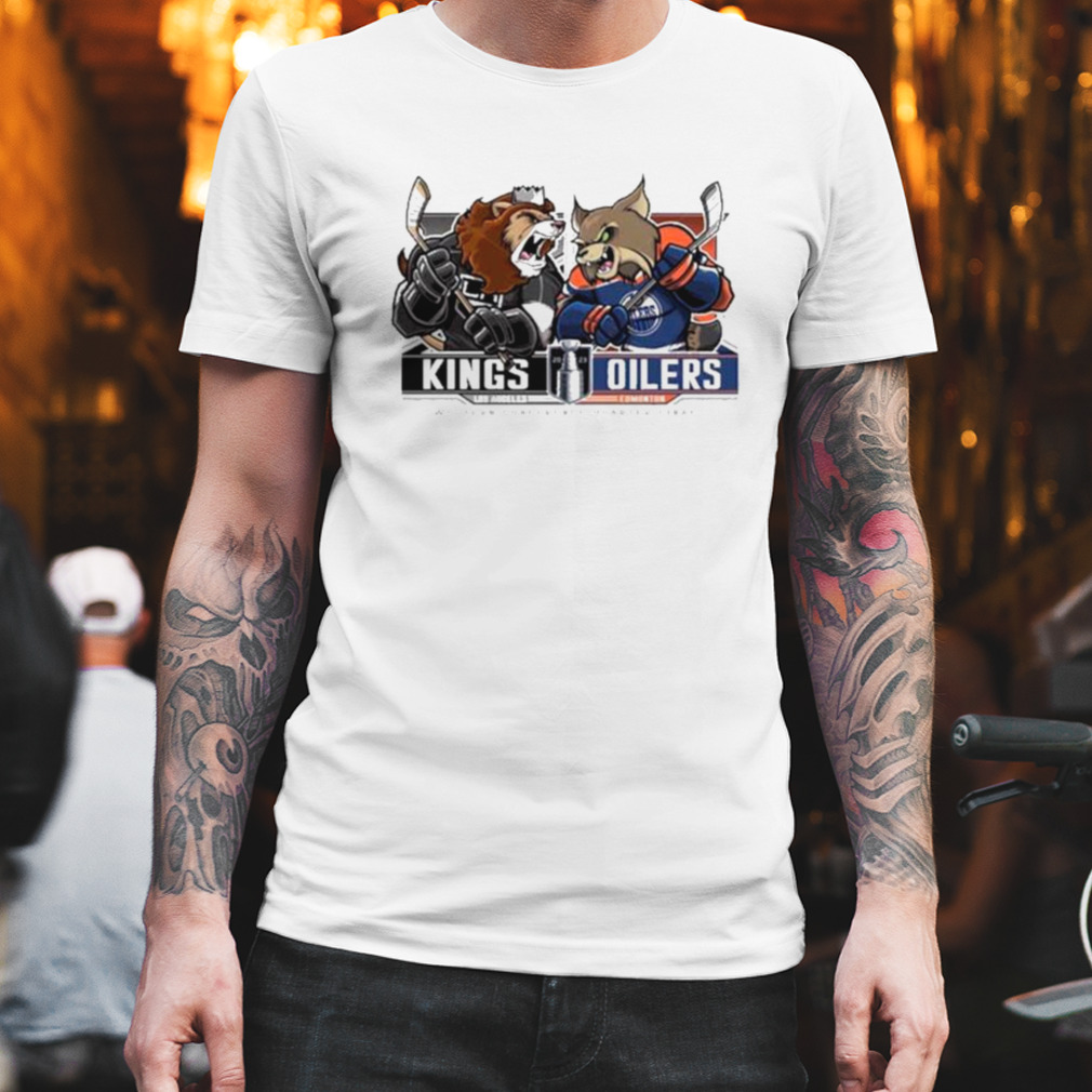 Los Angeles Kings vs Edmonton Oilers Western Conference Quater Finals 2023  NHL Stanley Cup Playoffs Fan Gifts T-Shirt - Binteez