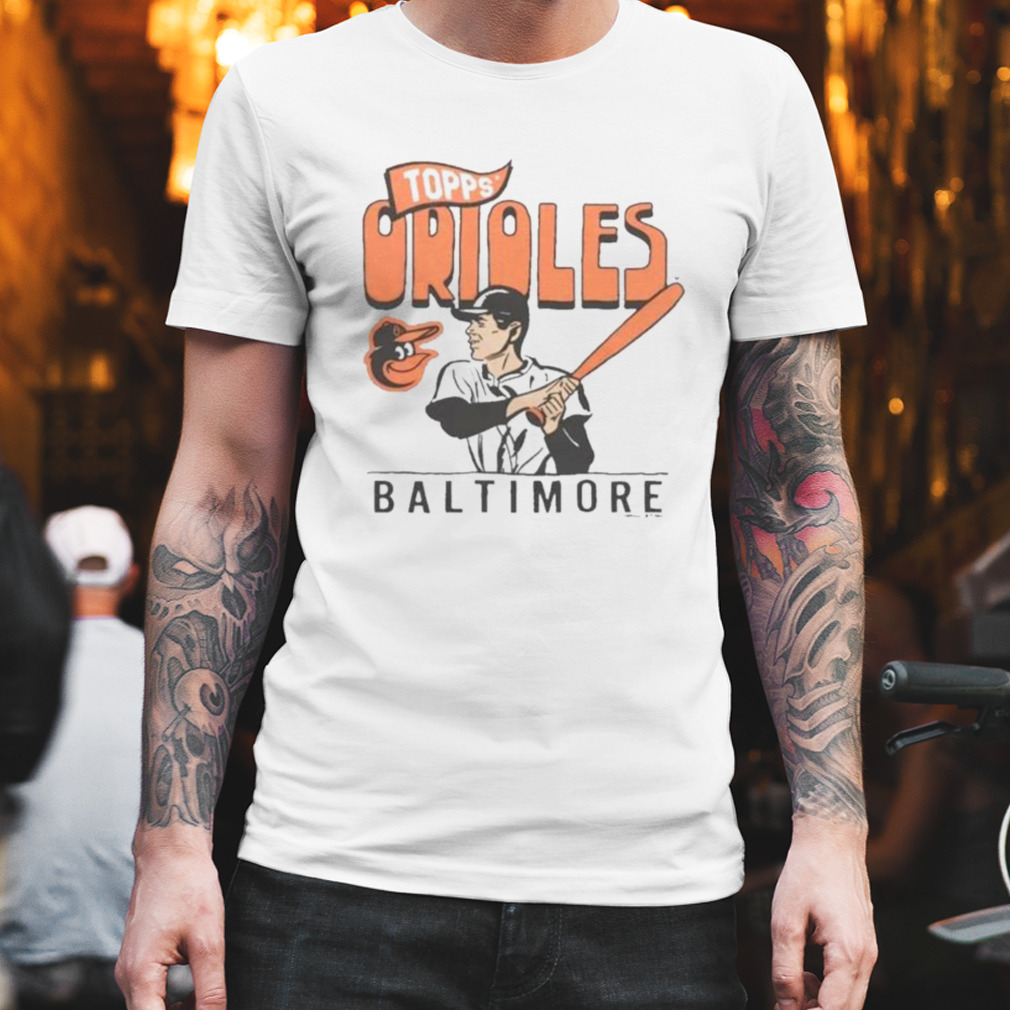 MLB x Topps Baltimore Orioles shirt