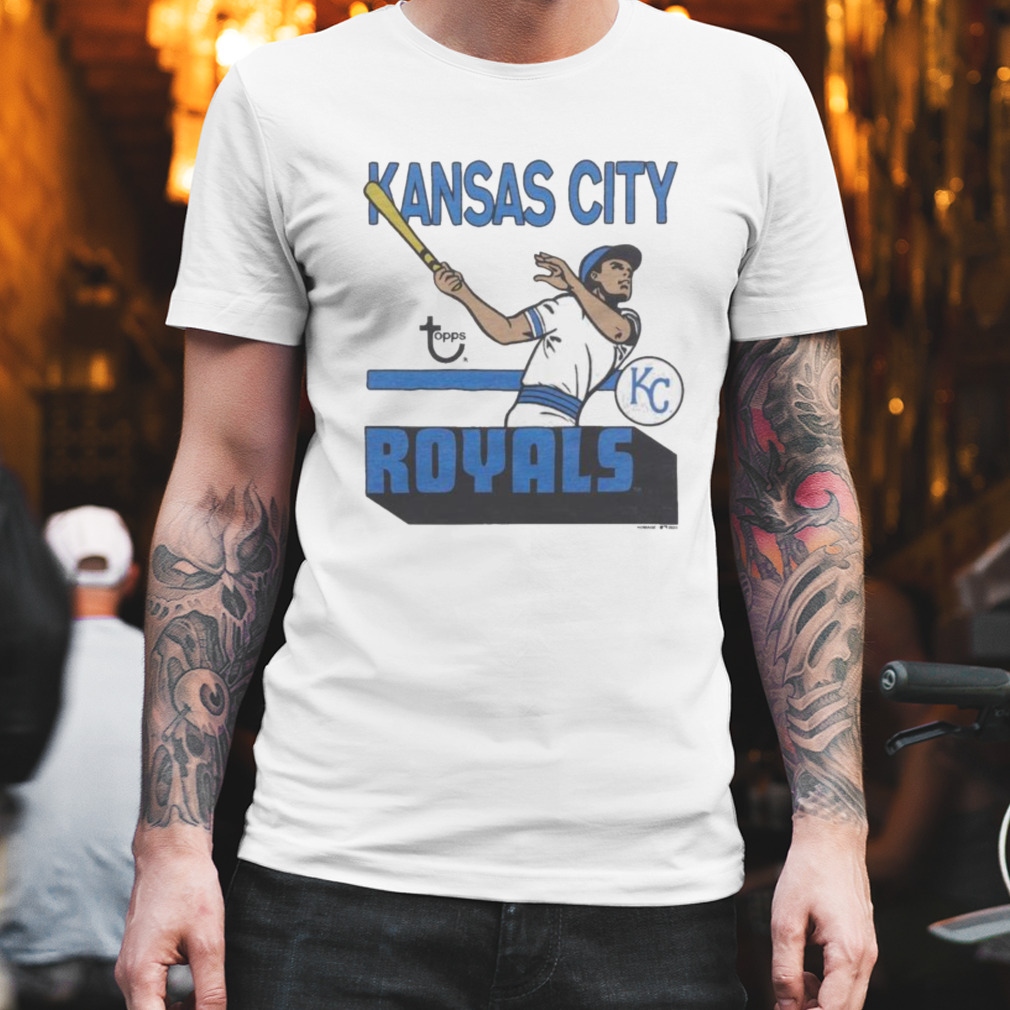 MLB x Topps Kansas City Royals shirt