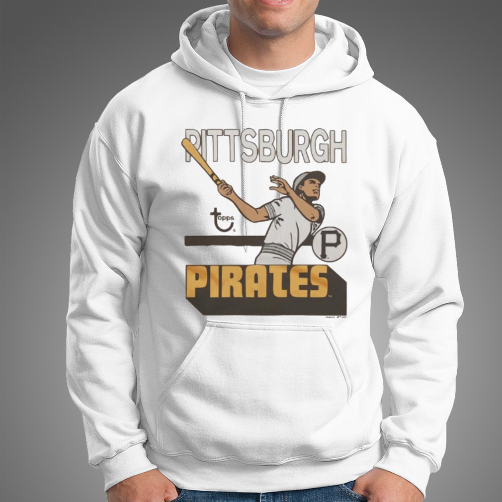 Mlb x topps Pittsburgh pirates shirt, hoodie, sweater, long sleeve