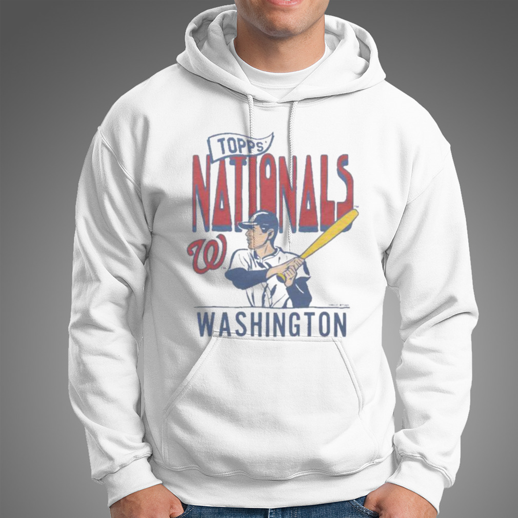 Mlb x topps Washington nationals T-shirt, hoodie, sweater, long