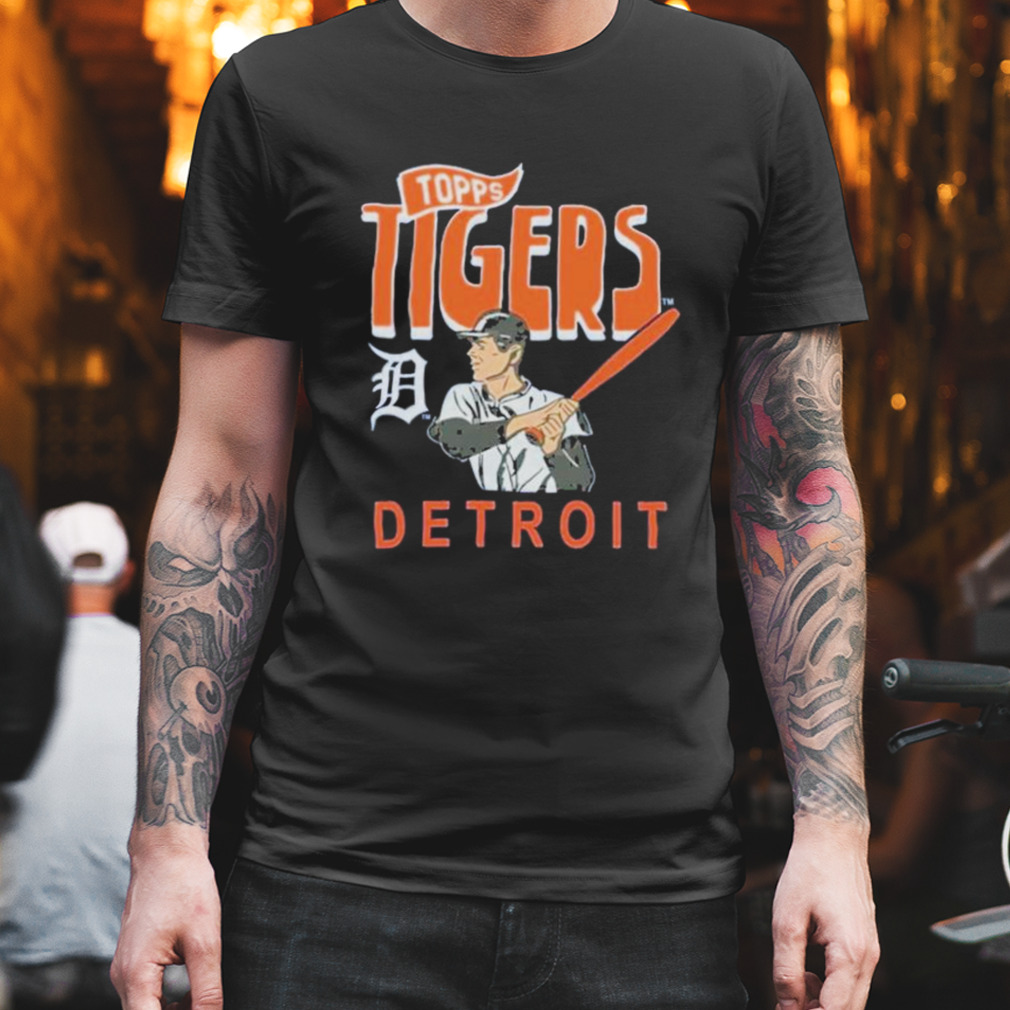 MLB x Topps Detroit Tigers shirt