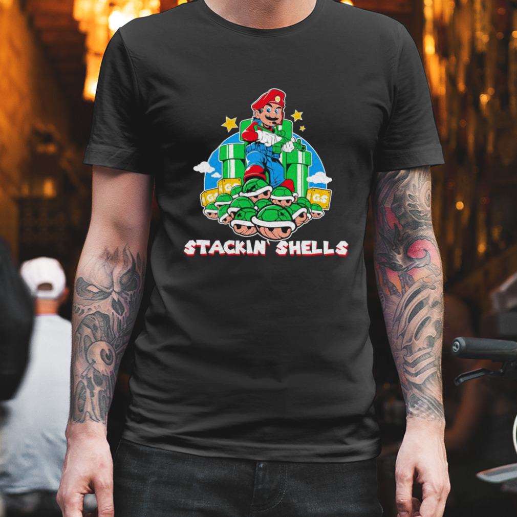 Mario Stackin’ Shells shirt