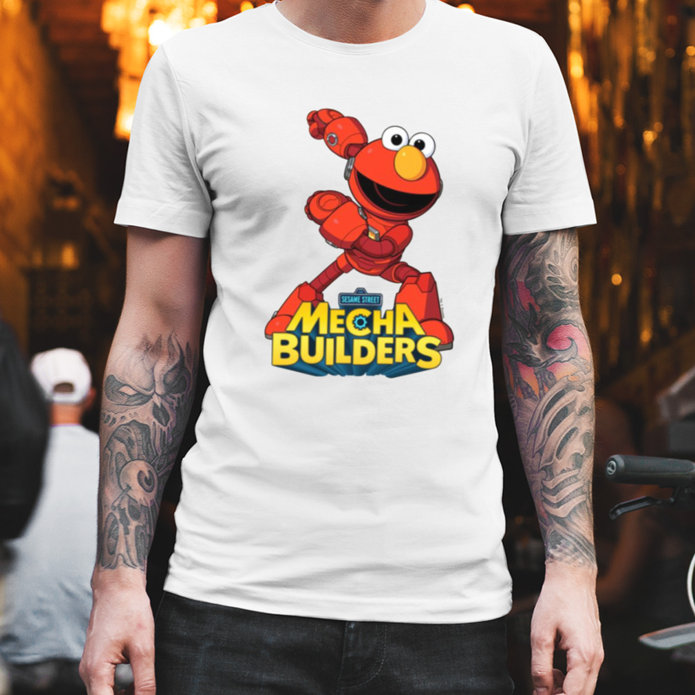 Elmo Toddler Sesame Street Mecha Builders shirt