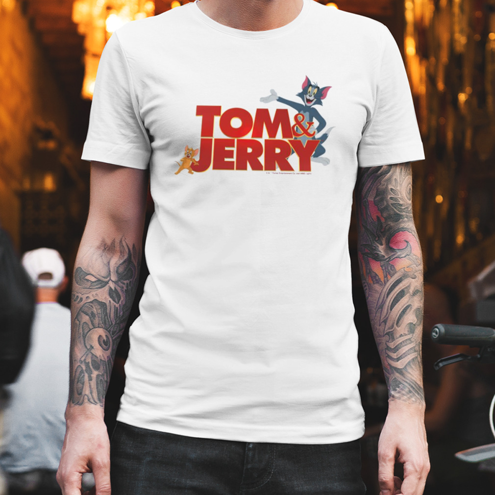 Tom & Jerry With Movie Logo shirt