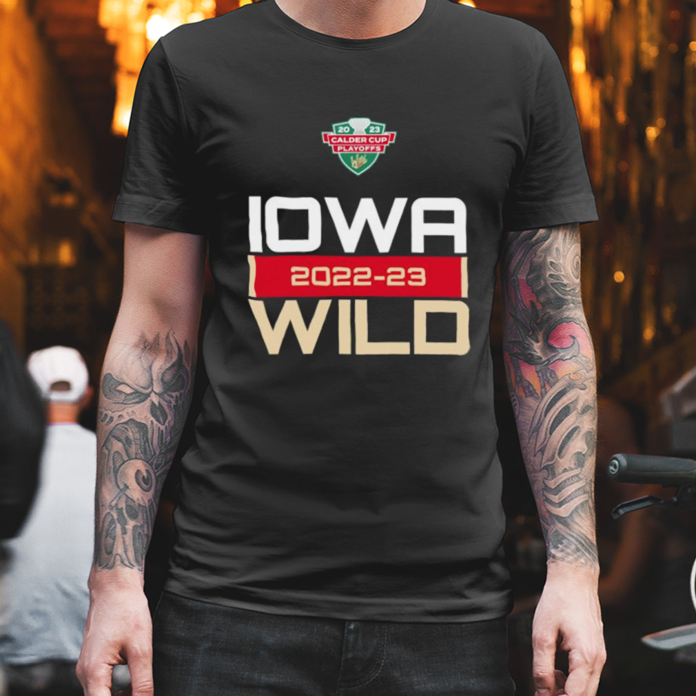 Iowa Wild 2022 – 2023 Calder Cup Playoffs shirt