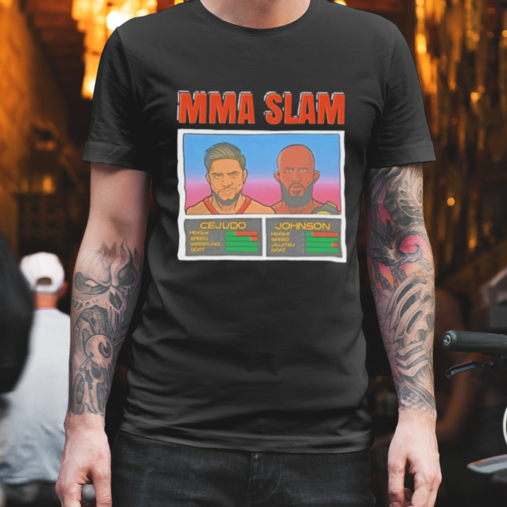 MMA Slam Triple C Vs Mighty Mouse shirt