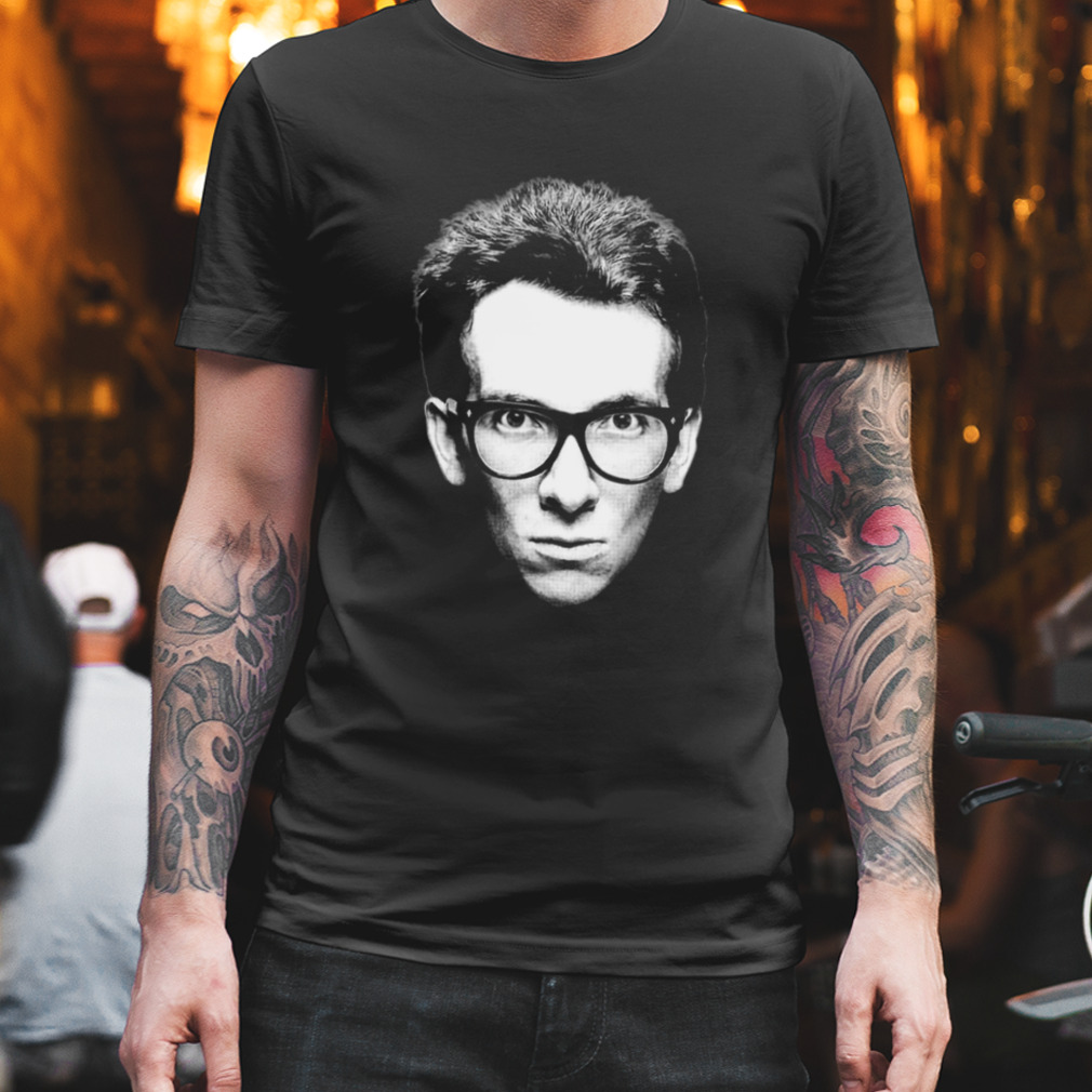 Portrait Of Elvis Costello Graphic shirt
