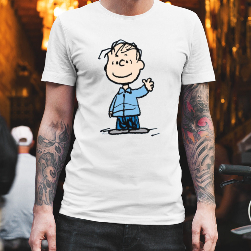 Linus Waving Peanuts shirt