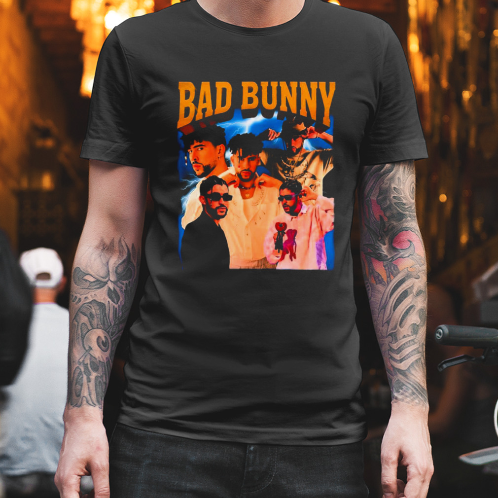 Bad Bunny Puerto Rican Rap Music Bootleg shirt