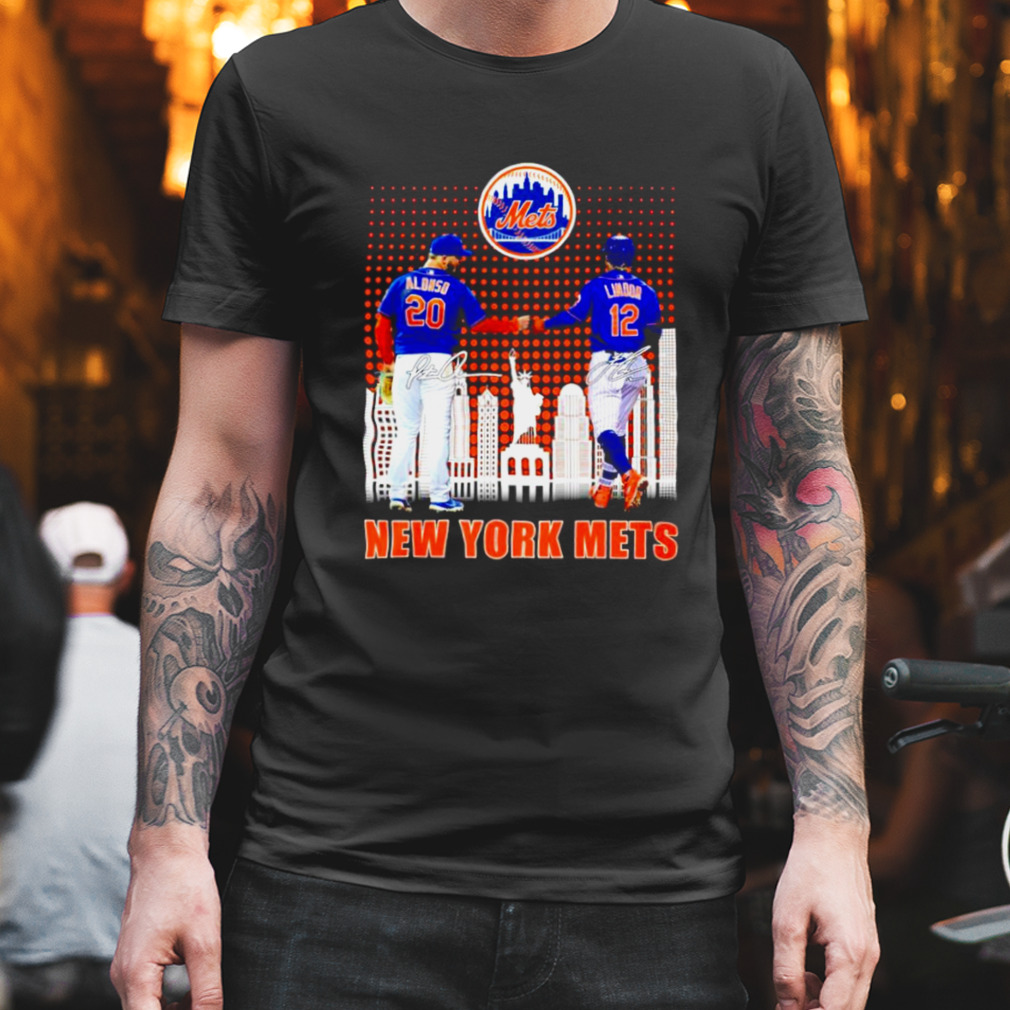 New York Mets Pete Alonso and Francisco Lindor signature shirt