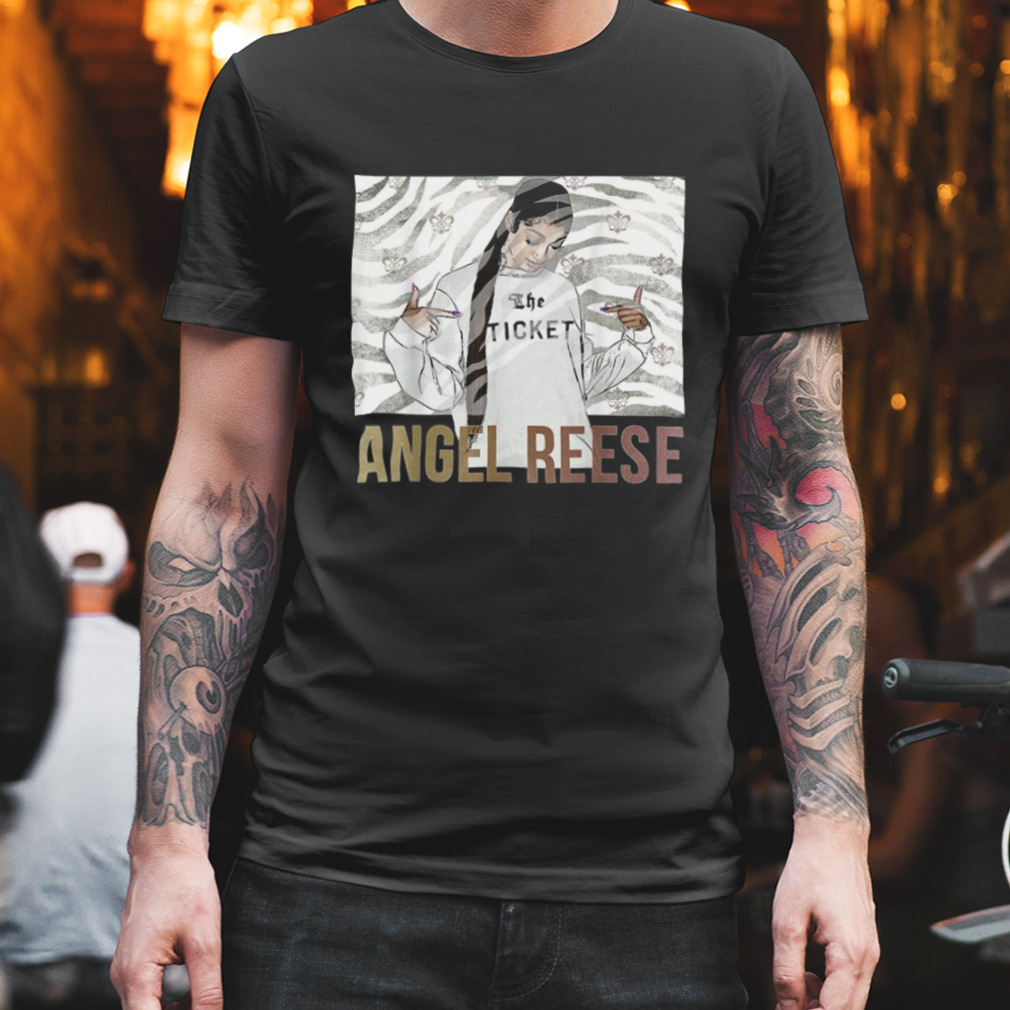 The Sports Art Angel Reese shirt