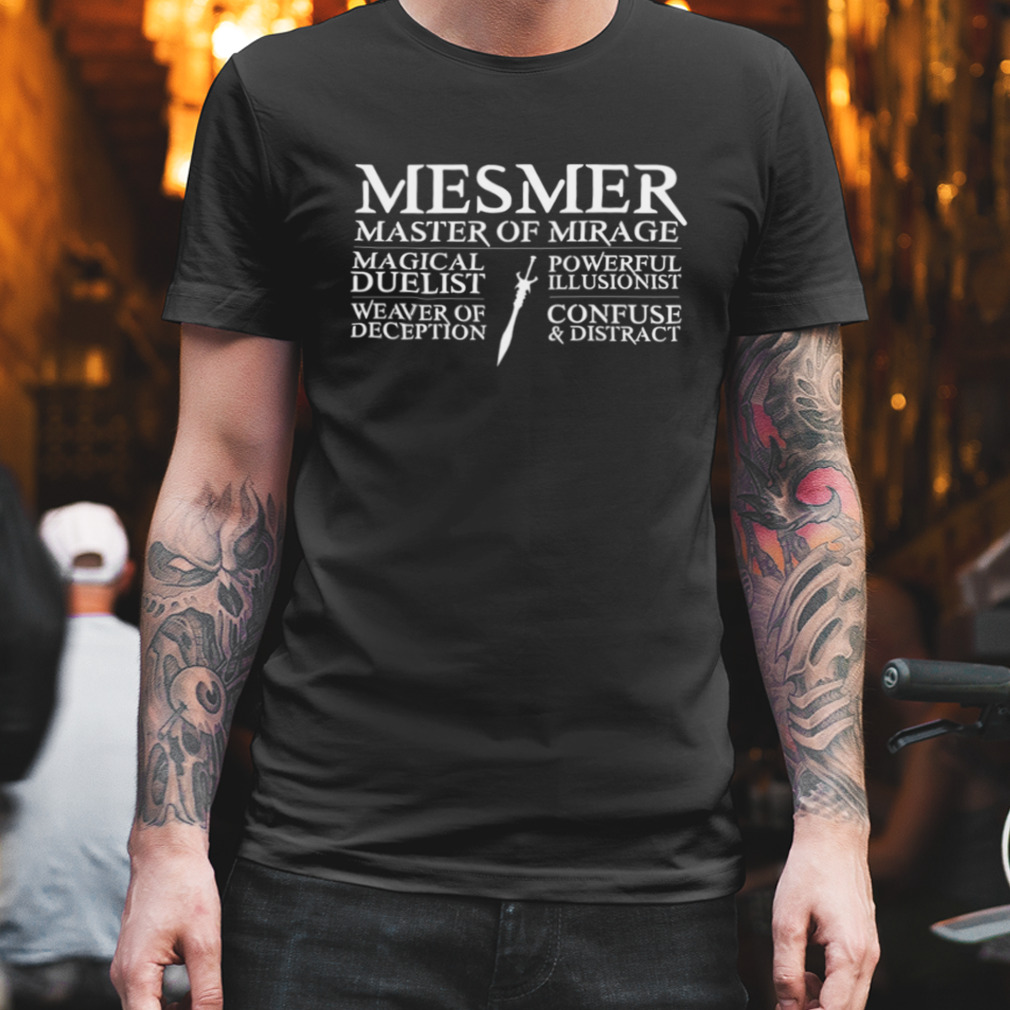 Mesmer White Guild Wars shirt