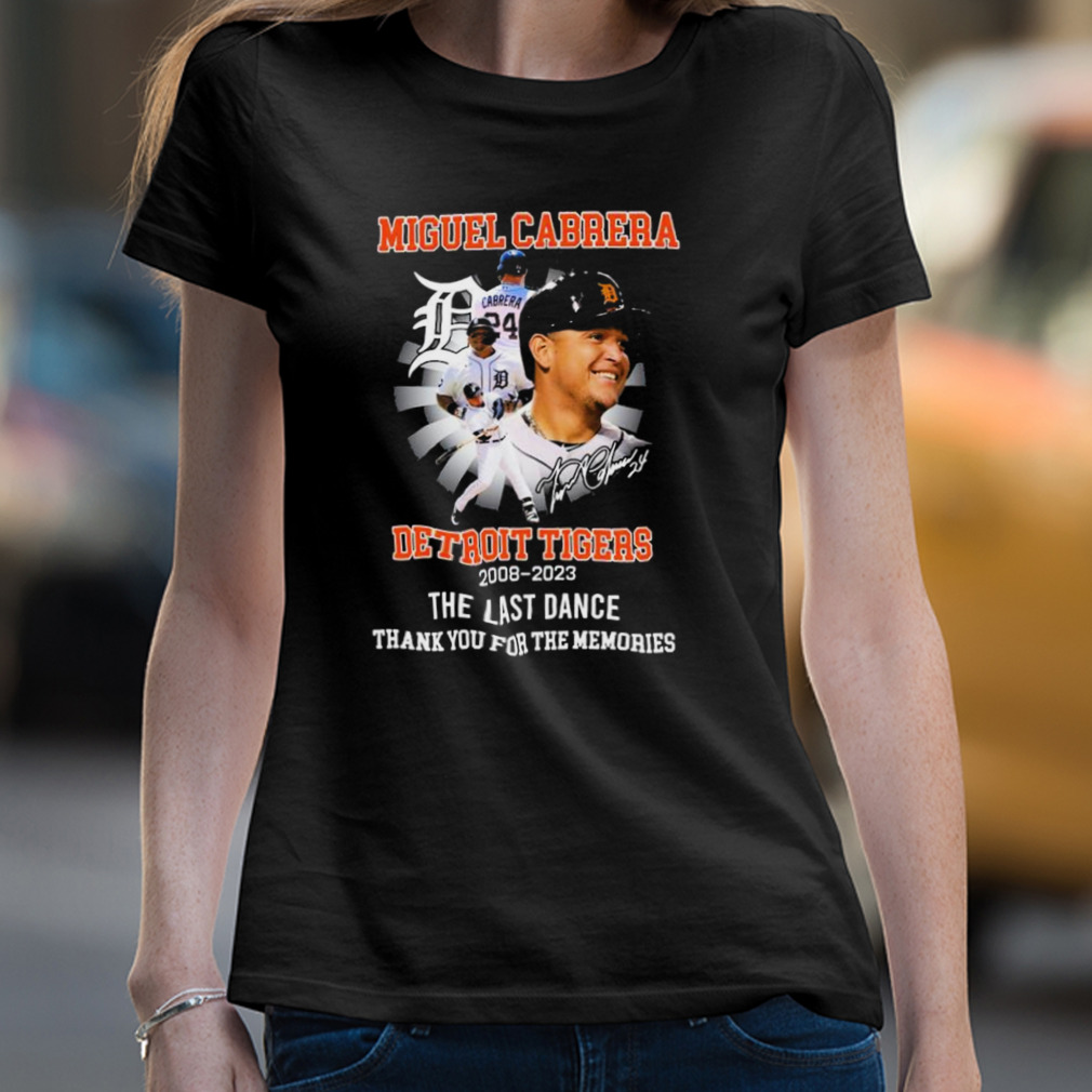 24 Miguel Cabrera Detroit Tigers 2008-2023 Signatures Shirt, hoodie,  sweater and long sleeve