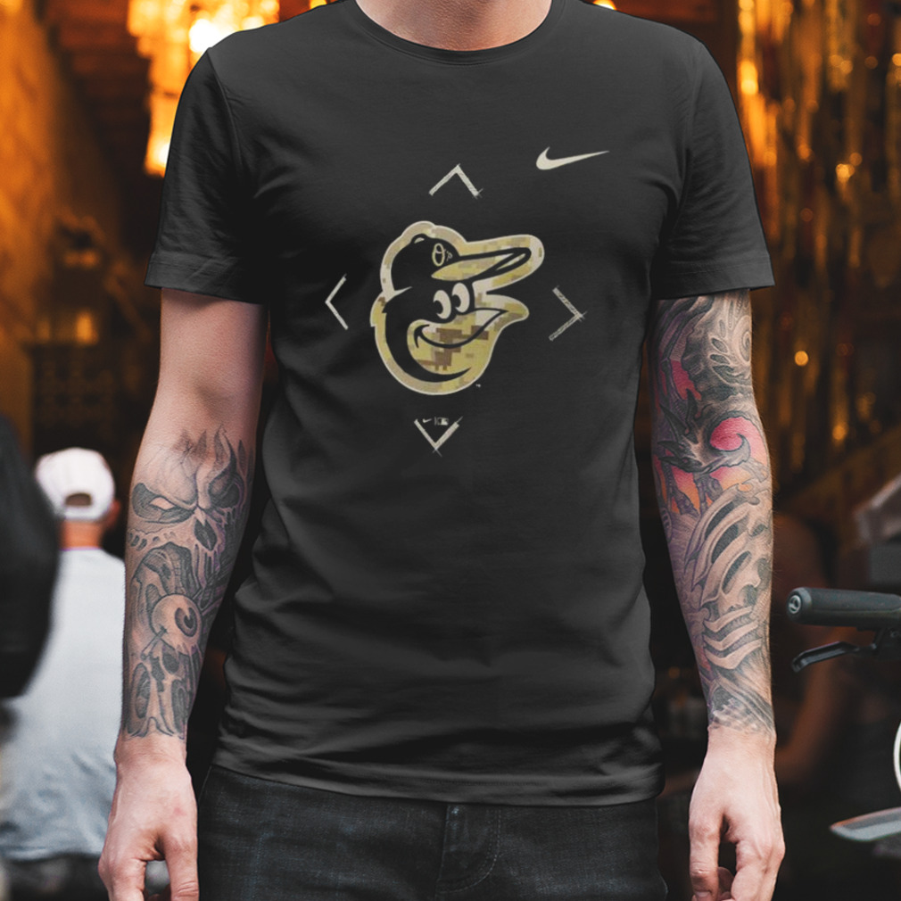 Baltimore Orioles Nike Camo Logo 2023 Shirt - Teespix - Store Fashion LLC