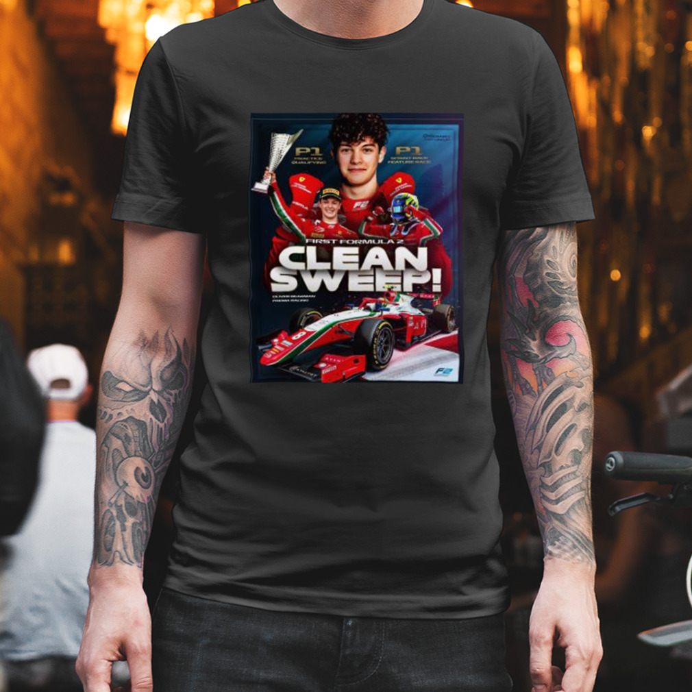 First Formula 2 Clean Sweep 2023 shirt