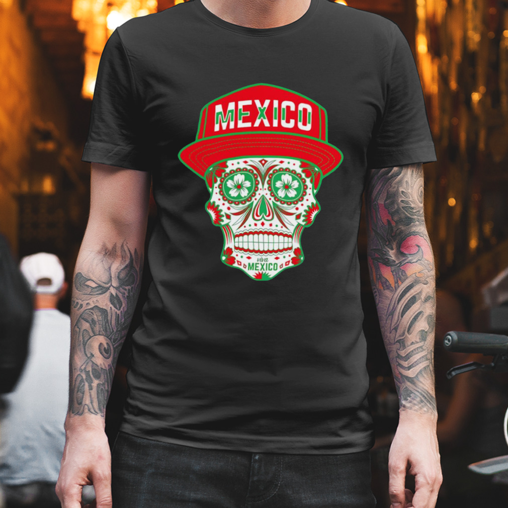 Mexico sugar skull shirt