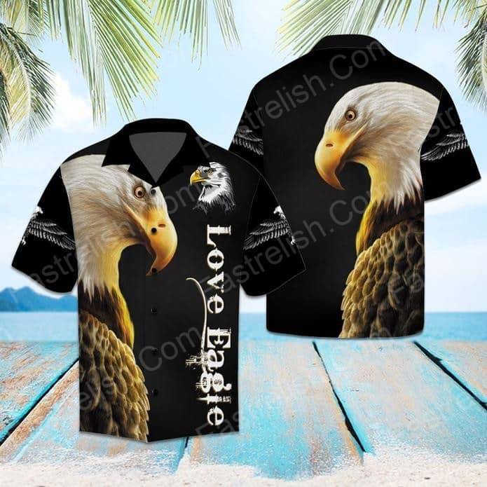 Amazing Eagle Aloha Hawaiian Shirt