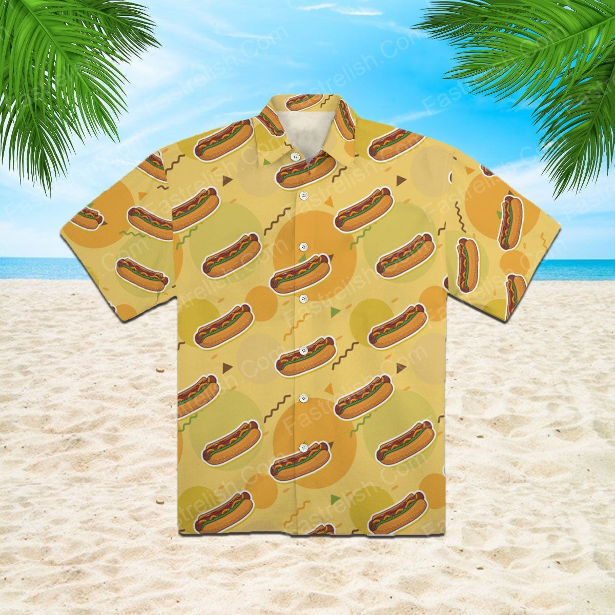 Amazing Hot Dog Aloha Hawaiian Shirts