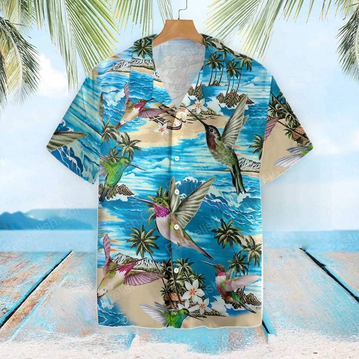 Amazing Hummingbird Aloha Hawaiian Shirt