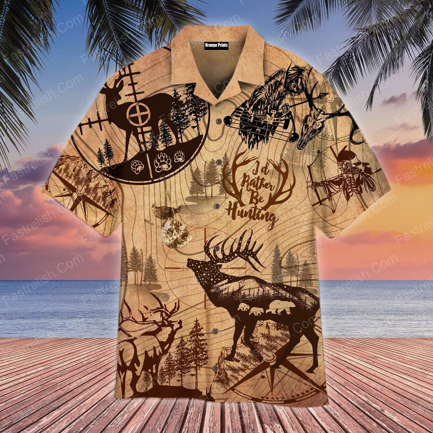Amazing Hunting Deer Aloha Hawaiian Shirts