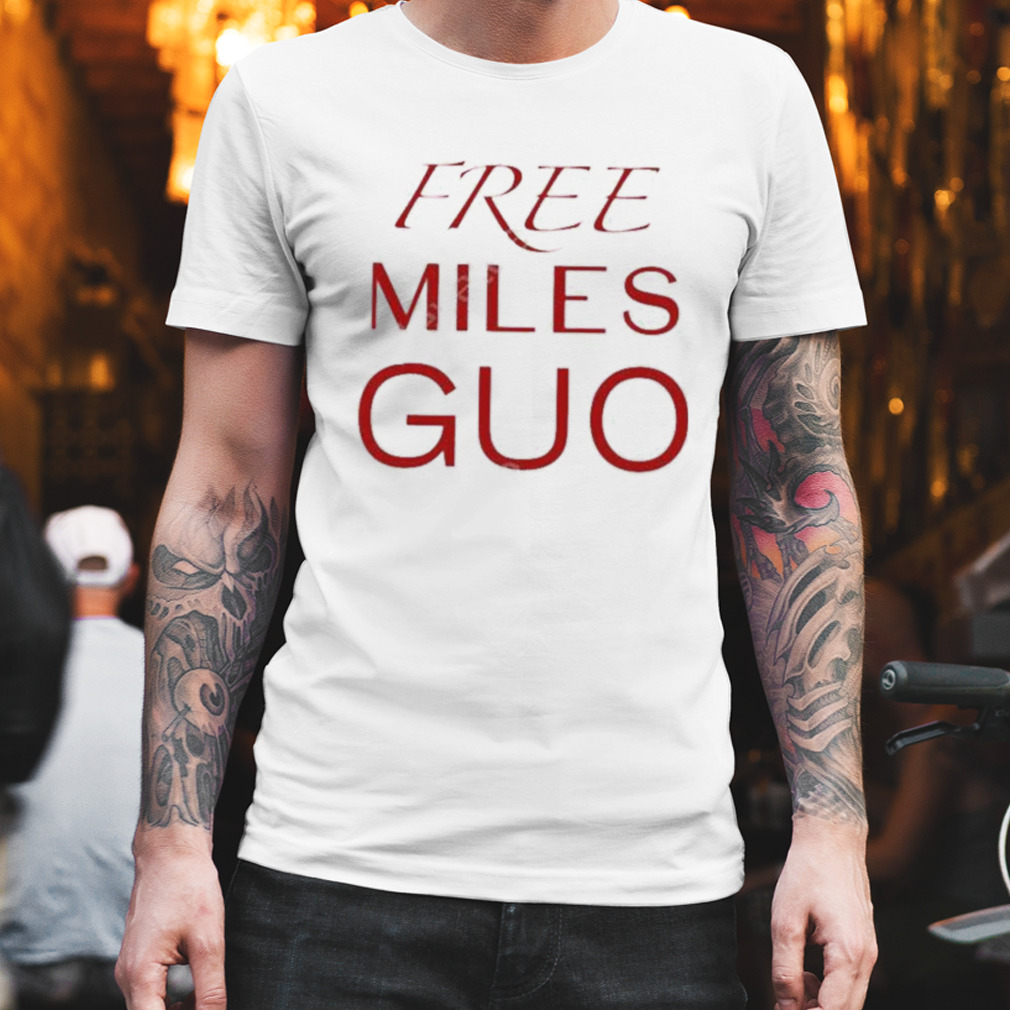 Free miles guo shirt