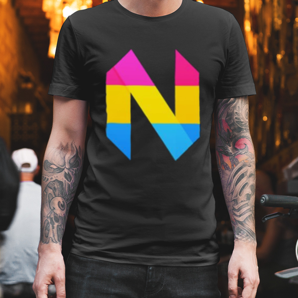 Pansexual Pride Neovim Logo shirt