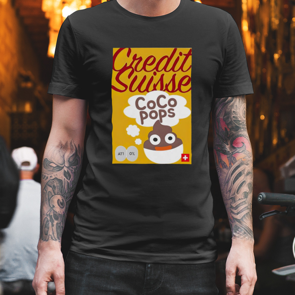 Credit Suisse CoCo Pops shirt