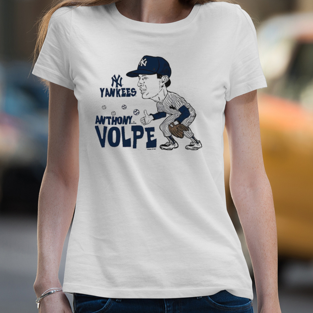 Anthony Volpe New York Yankees Caricature Shirt