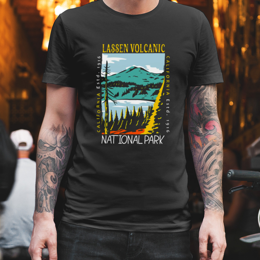Lassen Volcanic National Park California Distressed shirt