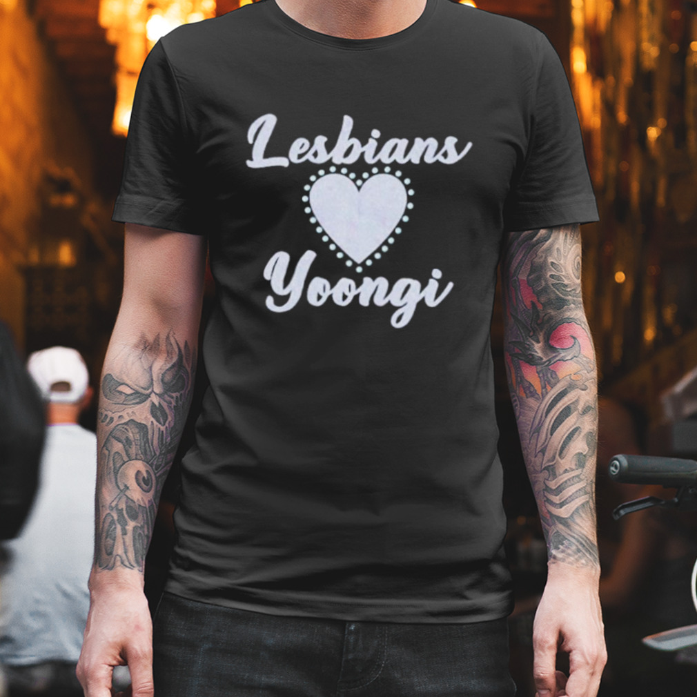 Lesbians love yoongi shirt