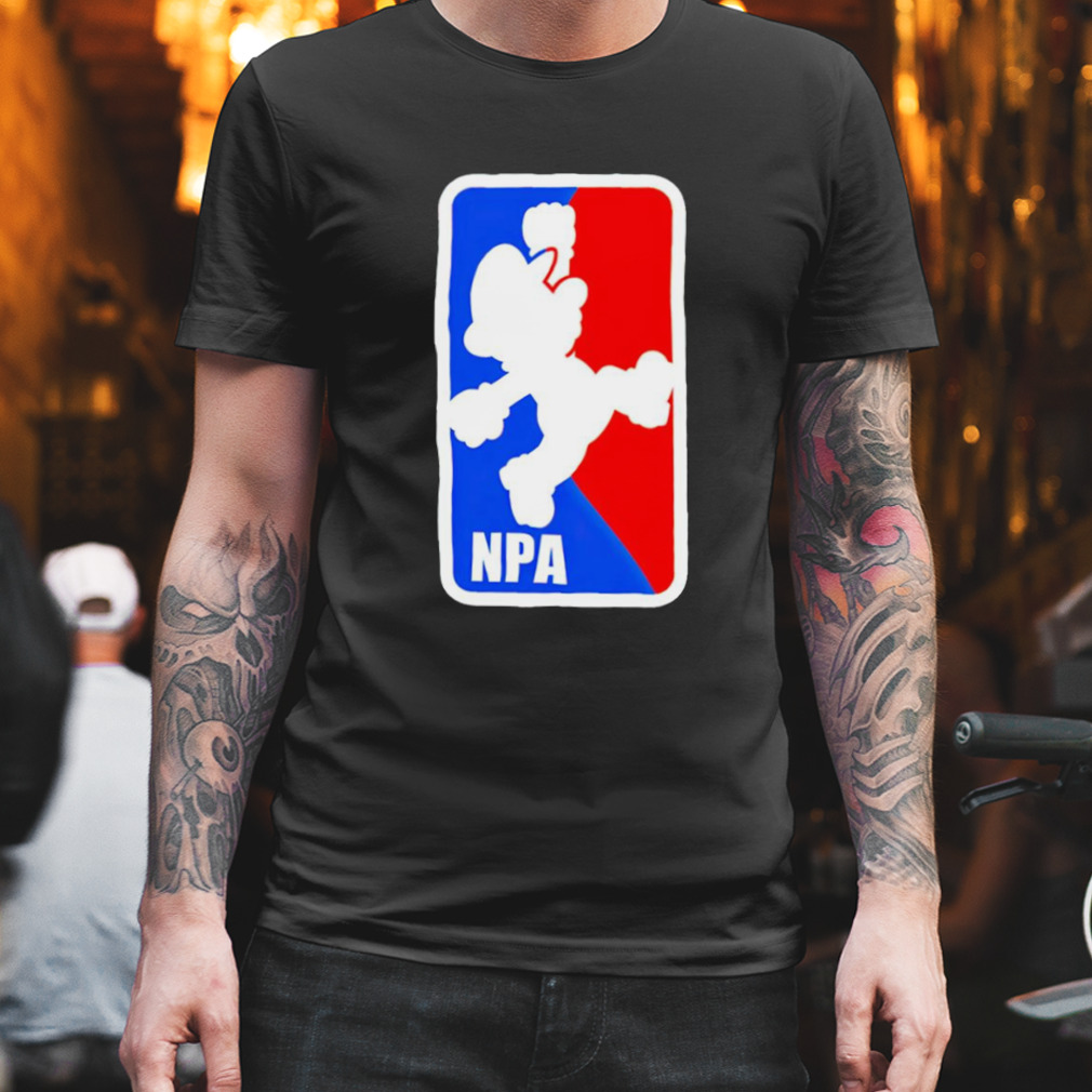 Mario NPA National Plumber Association shirt