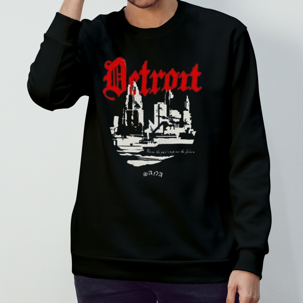 Sana detroit store distressed 3d detroit shirt, hoodie, longsleeve