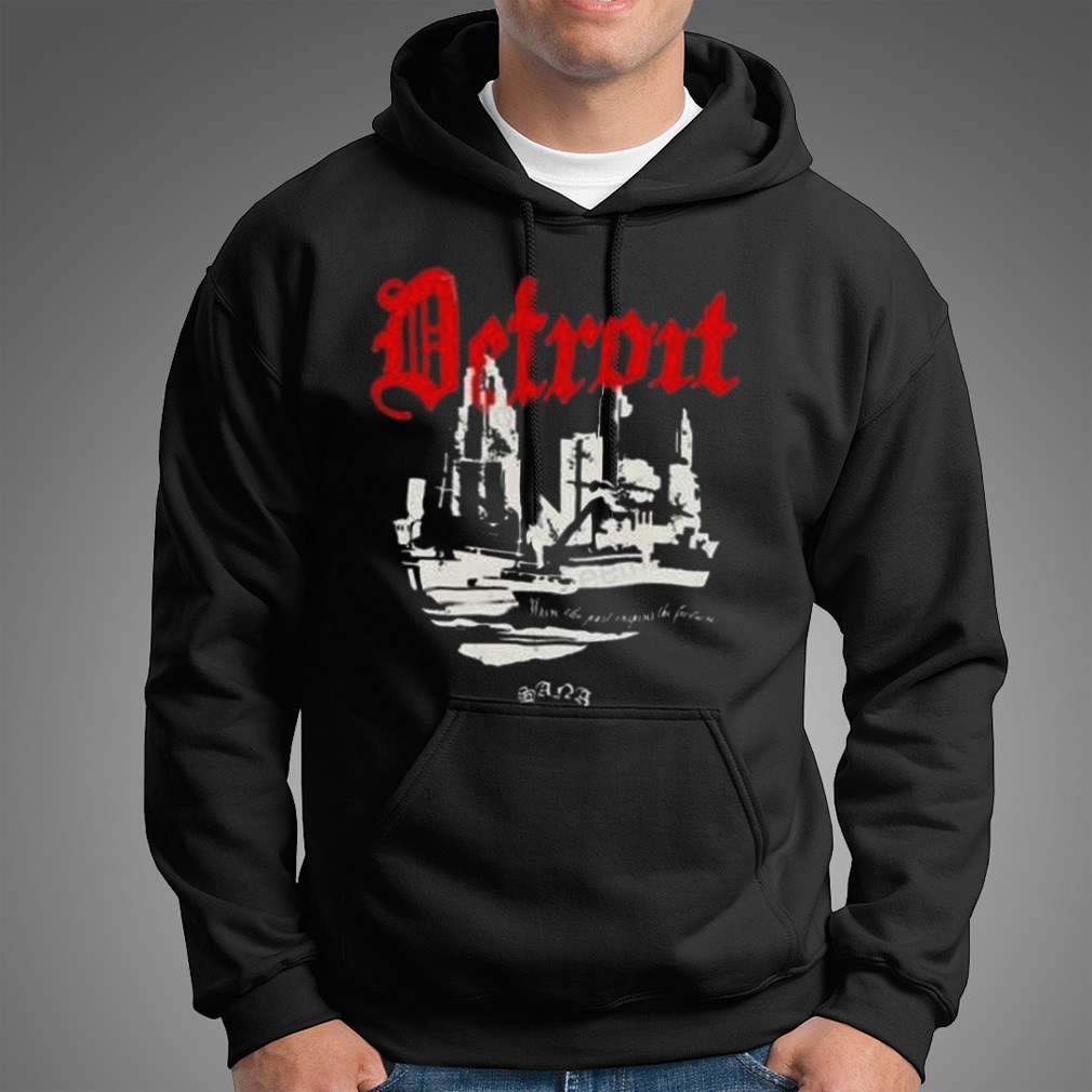 Sana Detroit Distressed 3D Detroit Shirt - Freedomdesign