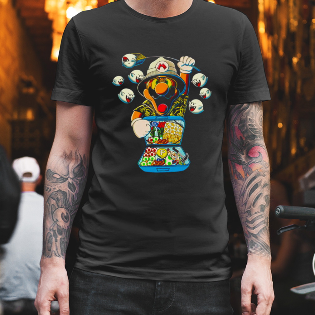 Mario Fear and Loathing in Mushroom Kingdom shirt