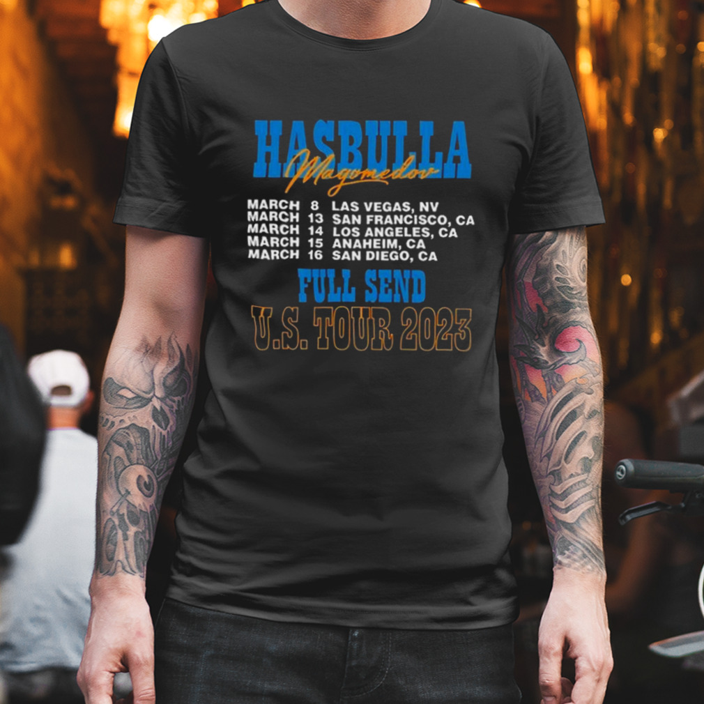 2023 Hot Mitchell Tenpenny Hasbulla U.S. Tour Shirt