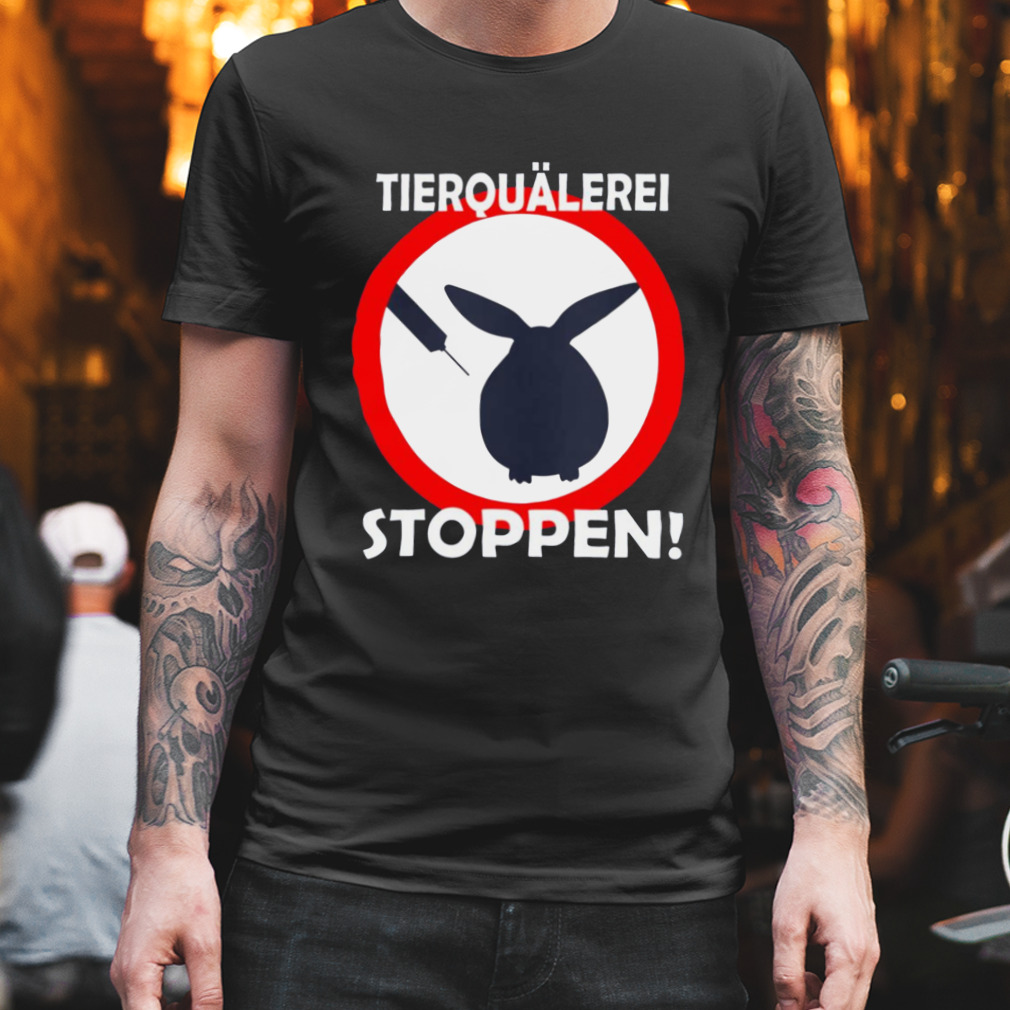 Stop Animal Cruelty Animal Testing Experiments shirt