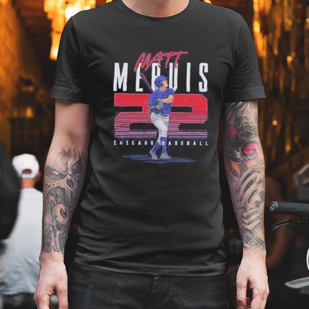 matt Mervis 22 Chicago Cubs baseball shirt