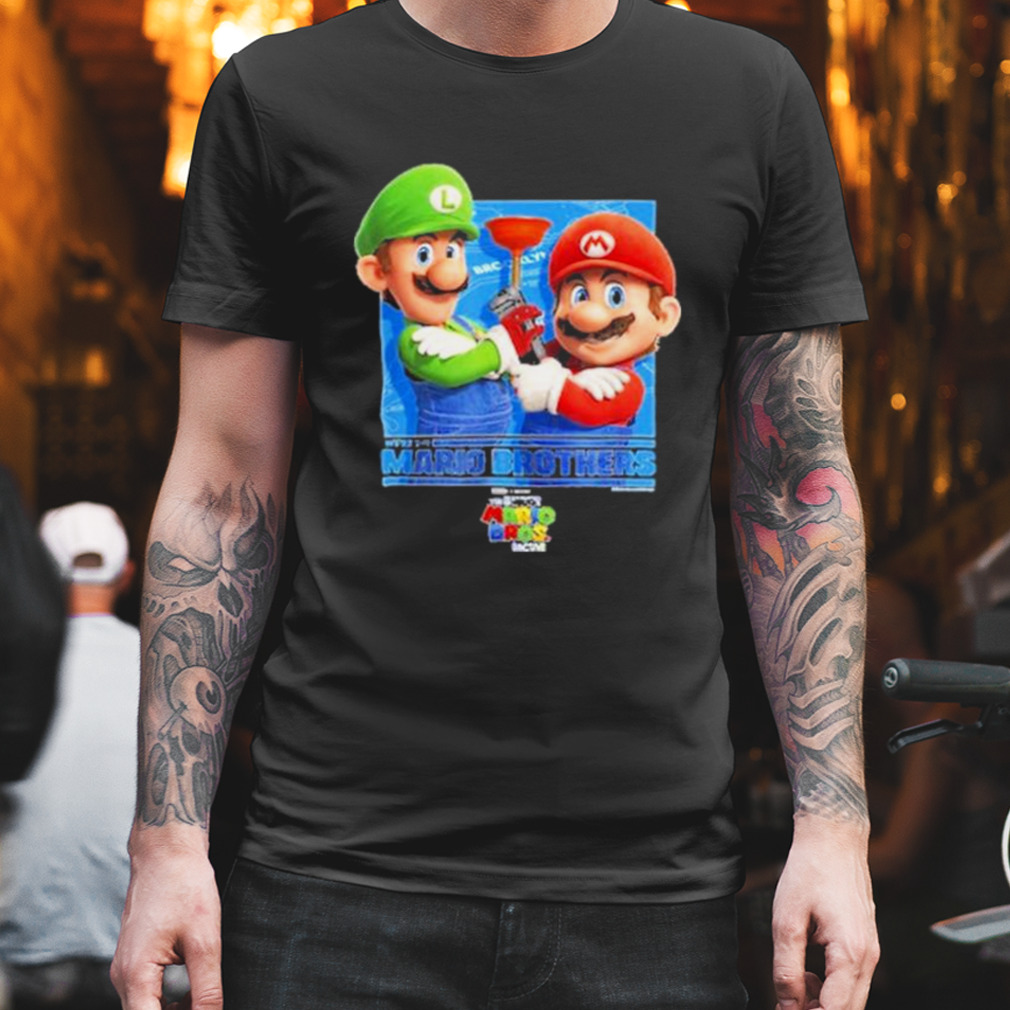 Mario Brothers 2023 the Super Mario Bros movie shirt