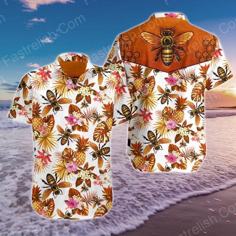 Bee Game Hawaiian Shirt