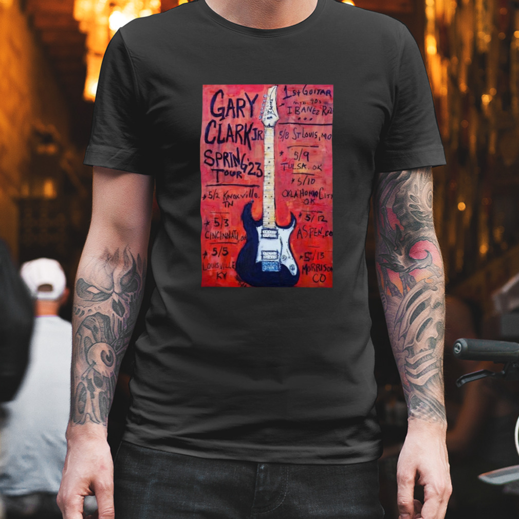 Gary clark jr. spring tour 2023 shirt