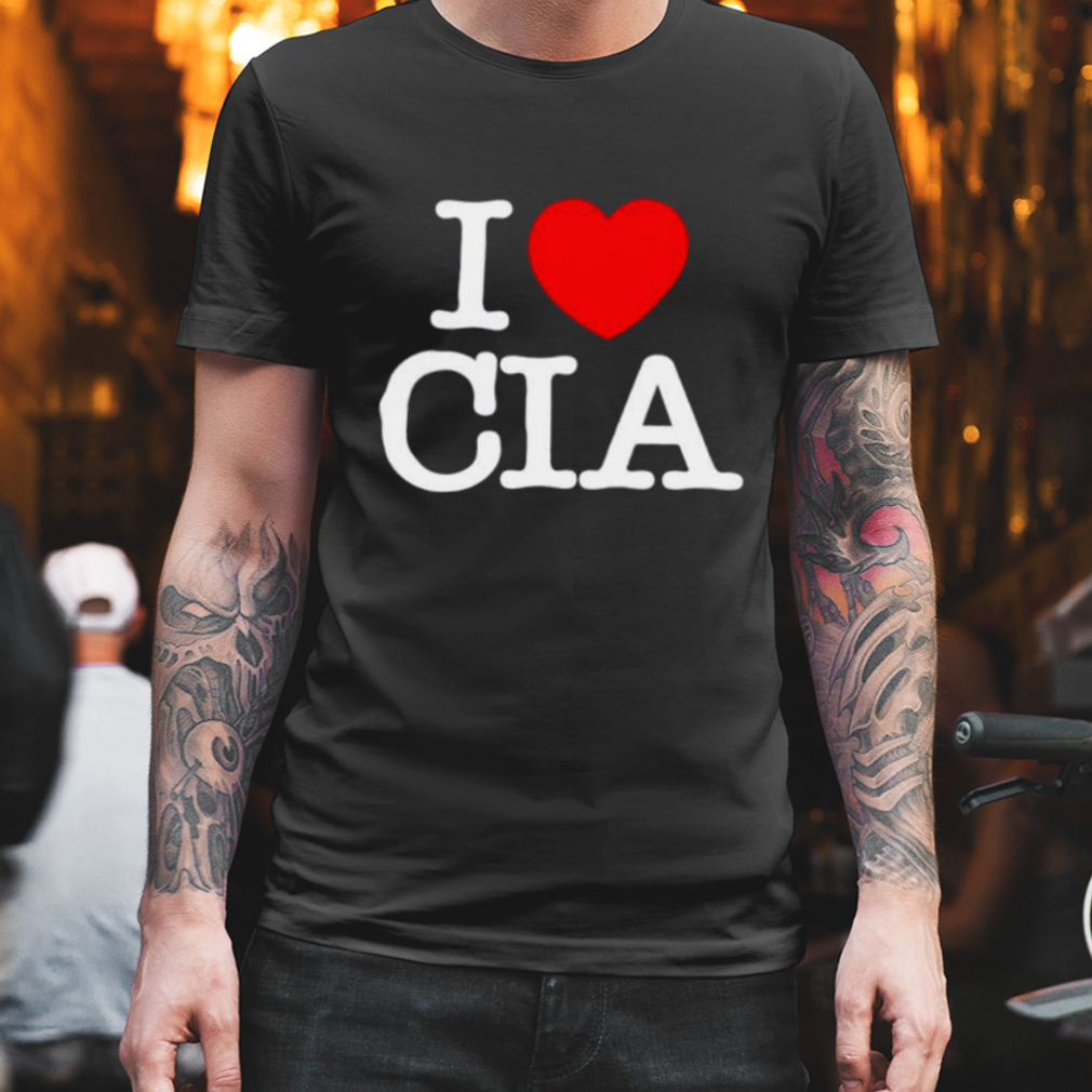 I heart CIA shirt