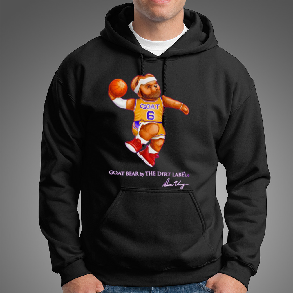 Los Angeles Lakers LeBron James GOAT bear Shirt - Bring Your Ideas