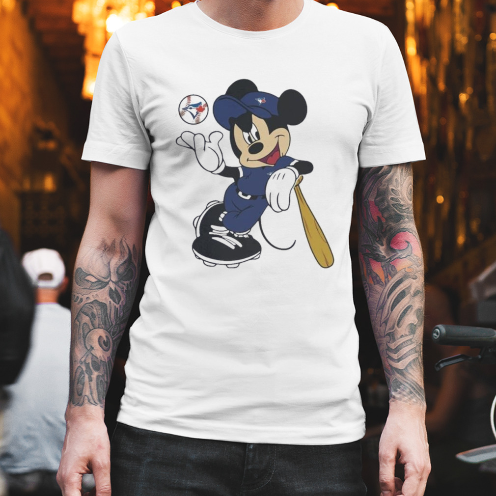 Mickey Mouse For Toronto Blue Jays Baseball Shirt