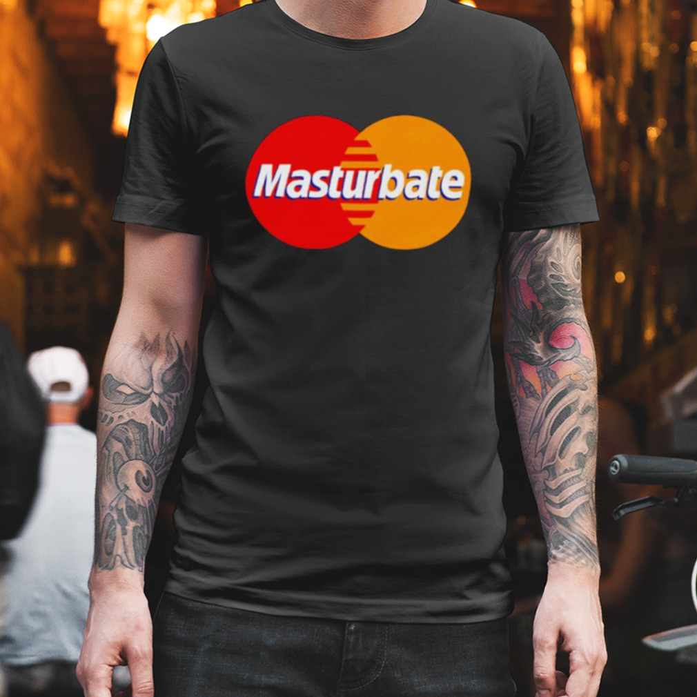 Masturbater logo shirt