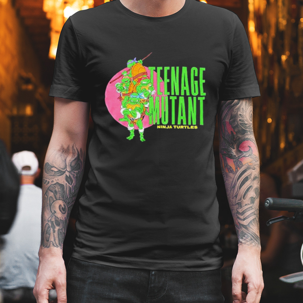 Teenage Mutant Ninja Turtles Group Womens T-Shirt