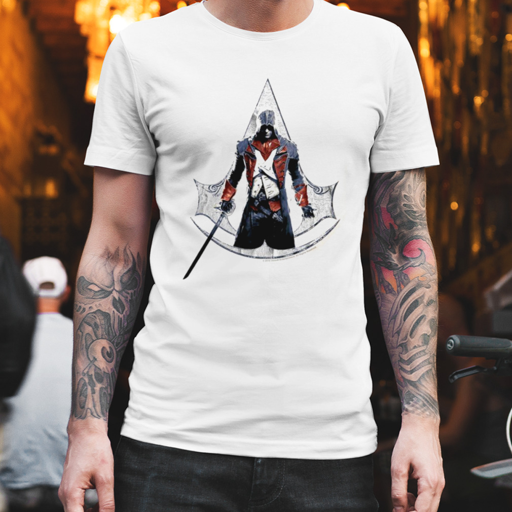 Arno Distressed Logo Assassin’s Creed Unity shirt